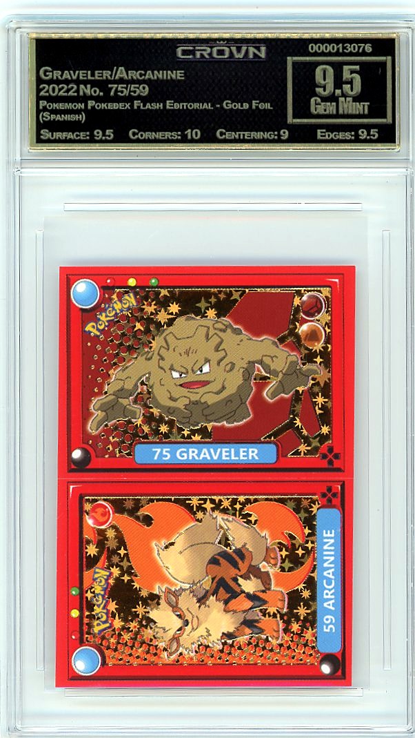 Graveler/Arcanine