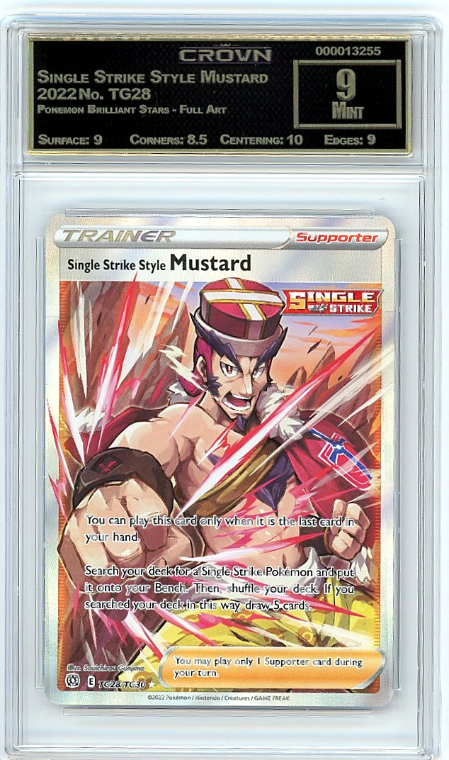Single Strike Style Mustard