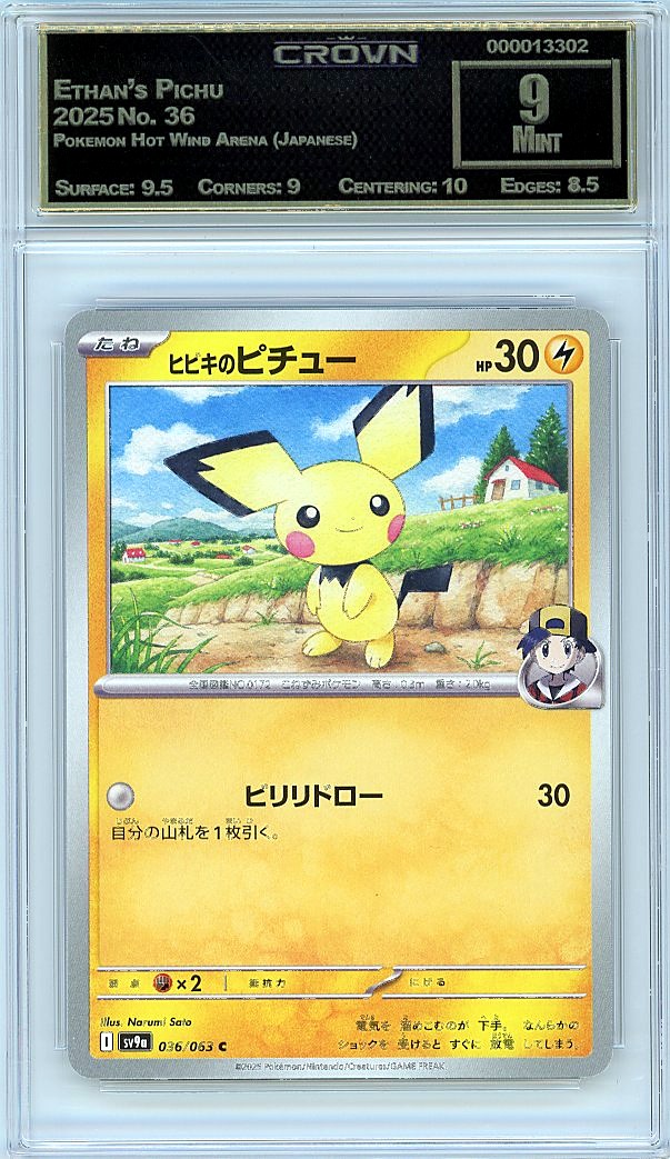 Ethan's Pichu