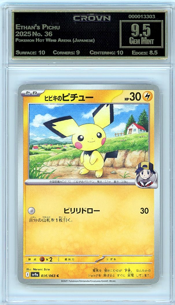 Ethan's Pichu