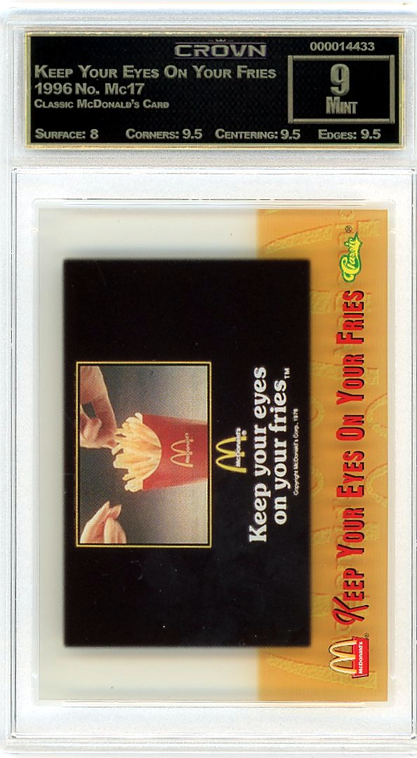 Keep Your Eyes On Your Fries