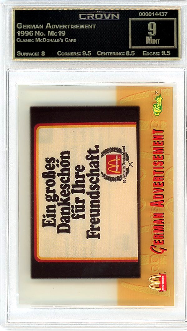 German Advertisement