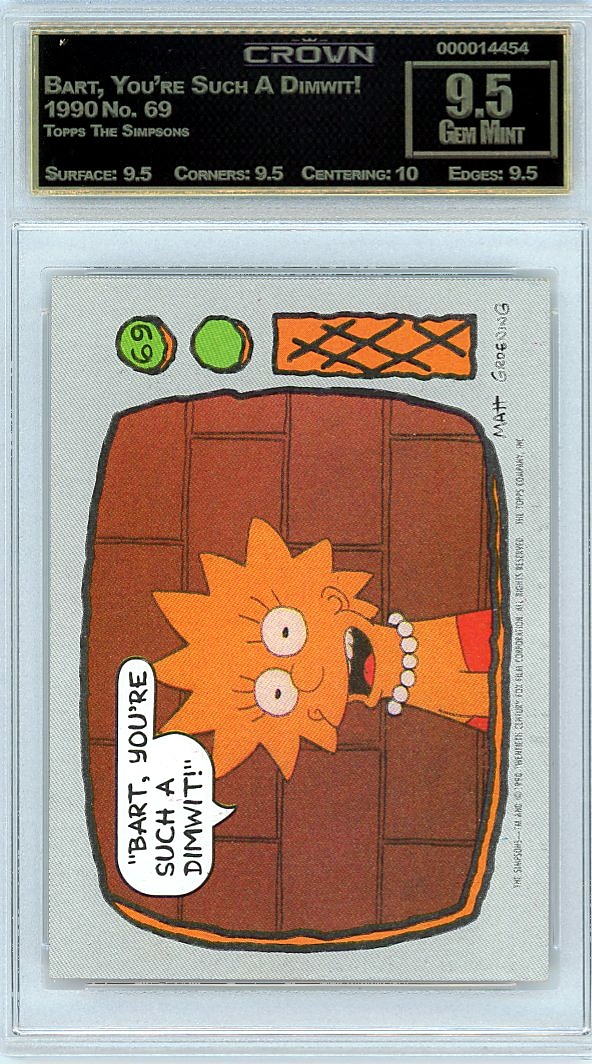 Bart, You're Such A Dimwit!