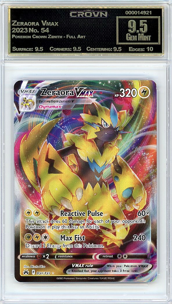 Zeraora Vmax