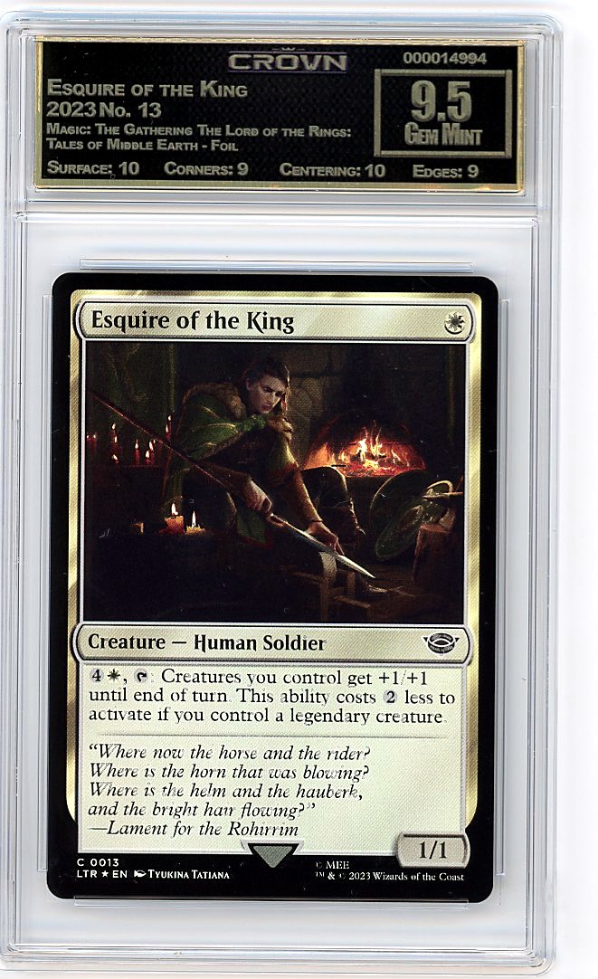 Esquire of the King