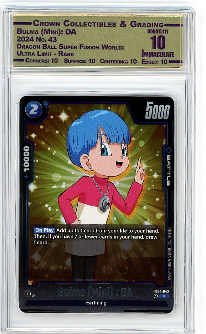 Bulma (Mini): DA