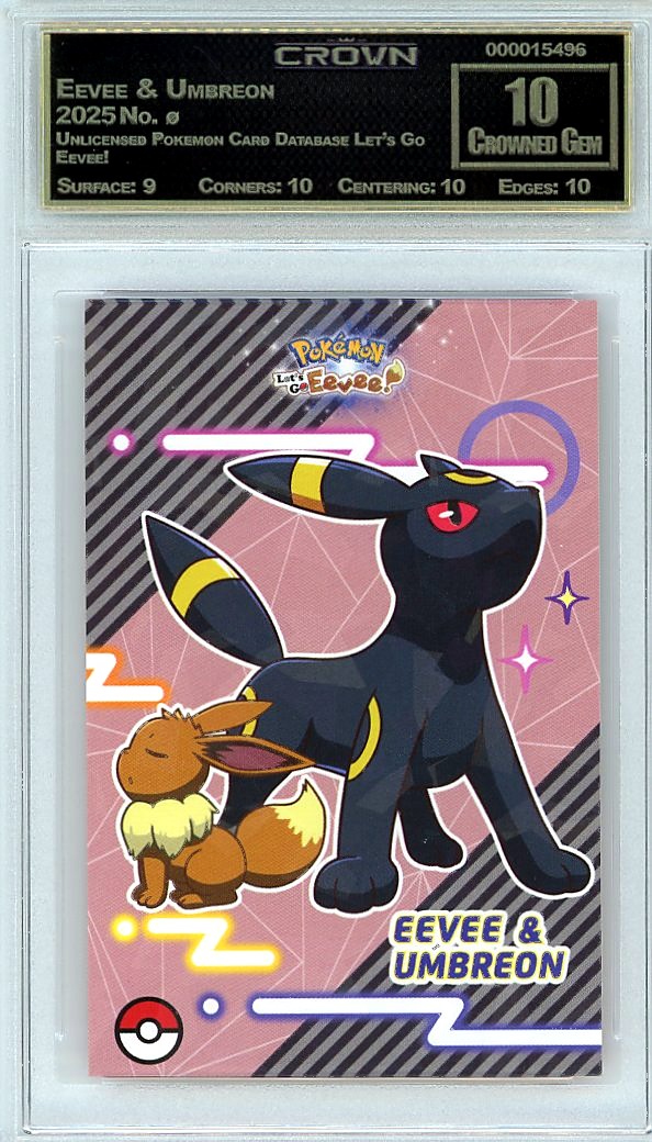 Eevee & Umbreon