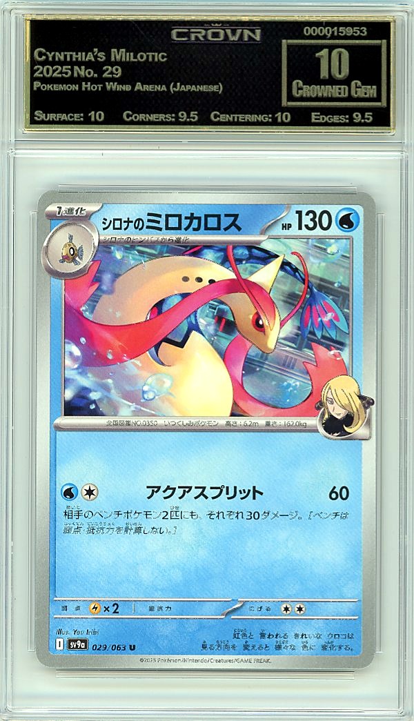 Cynthia's Milotic