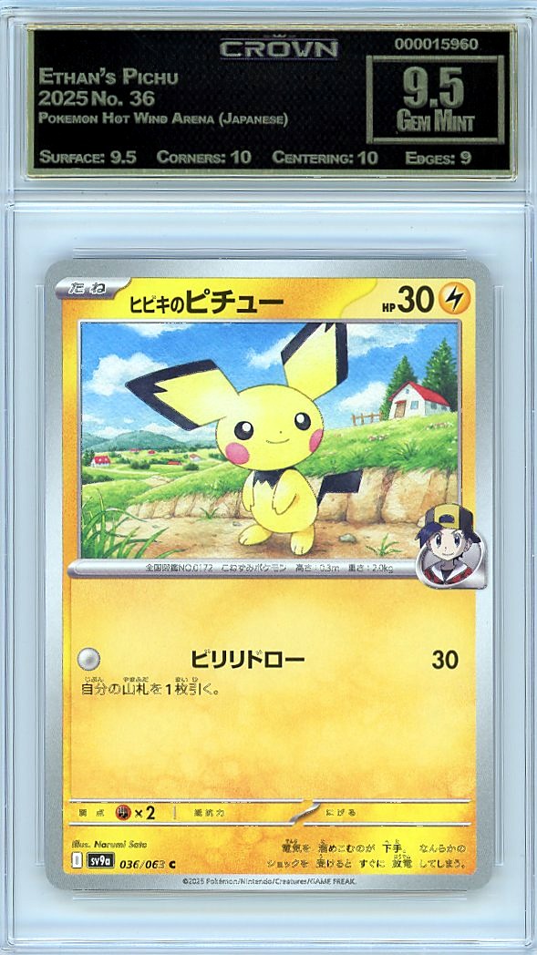 Ethan's Pichu