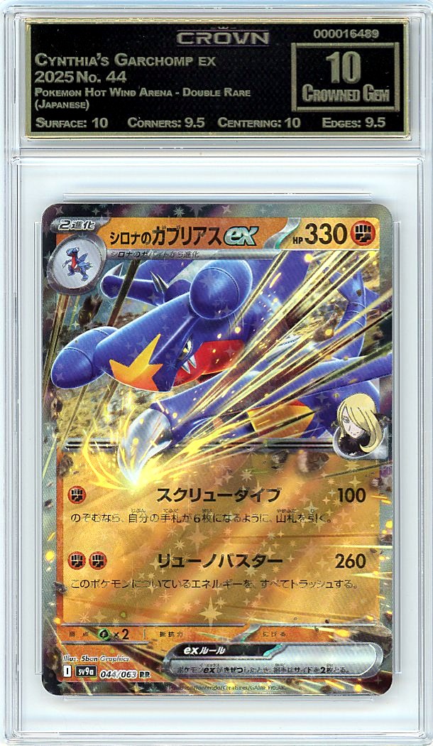 Cynthia's Garchomp ex