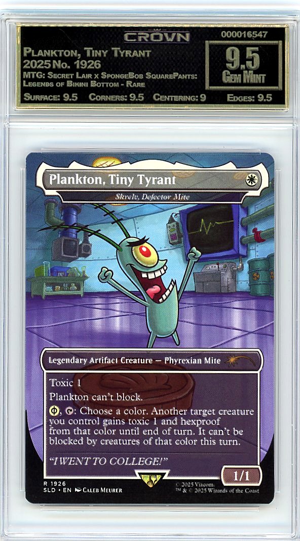 Plankton, Tiny Tyrant