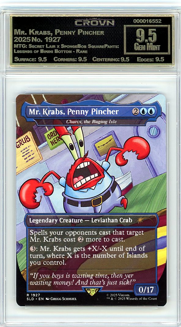 Mr. Krabs, Penny Pincher