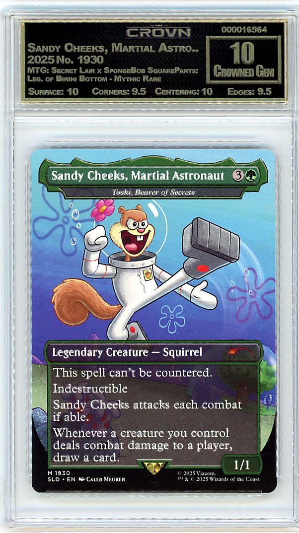 Sandy Cheeks, Martial Astro..