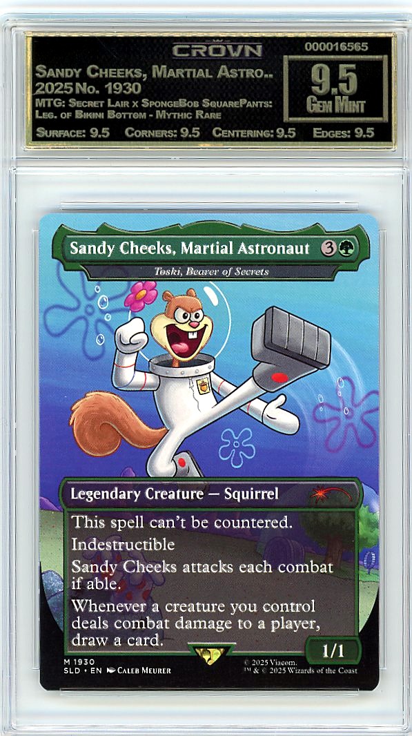 Sandy Cheeks, Martial Astro..