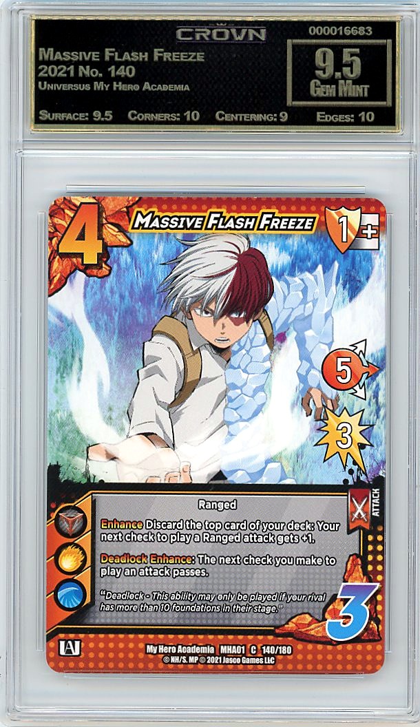 Massive Flash Freeze