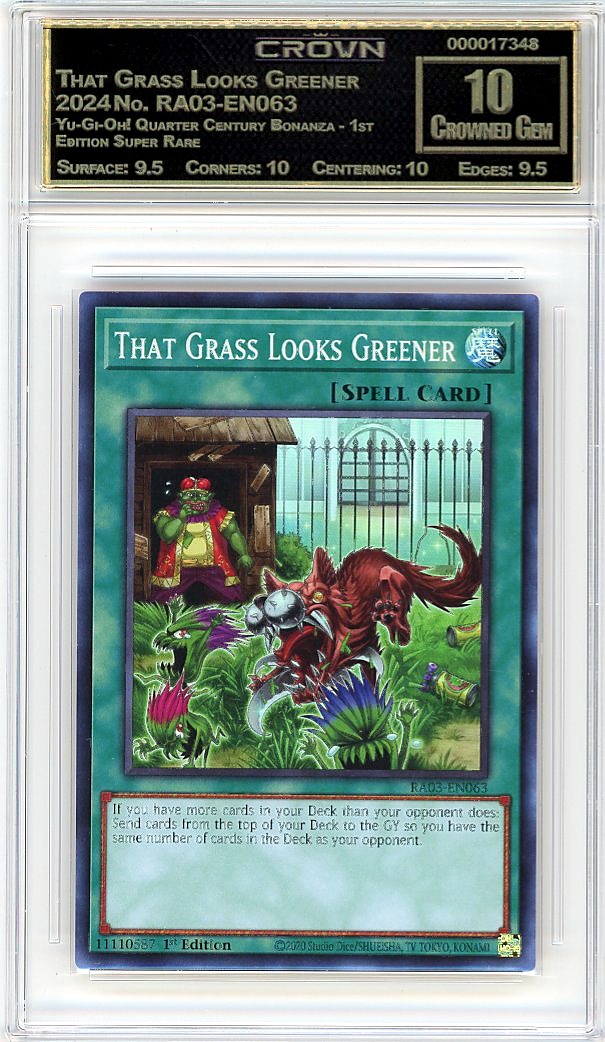 That Grass Looks Greener