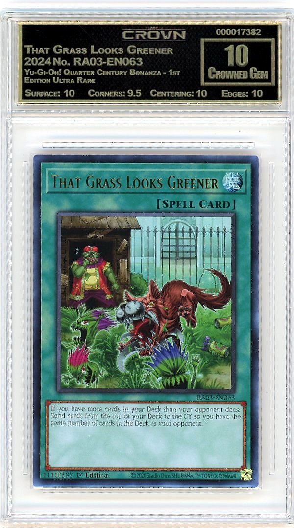 That Grass Looks Greener