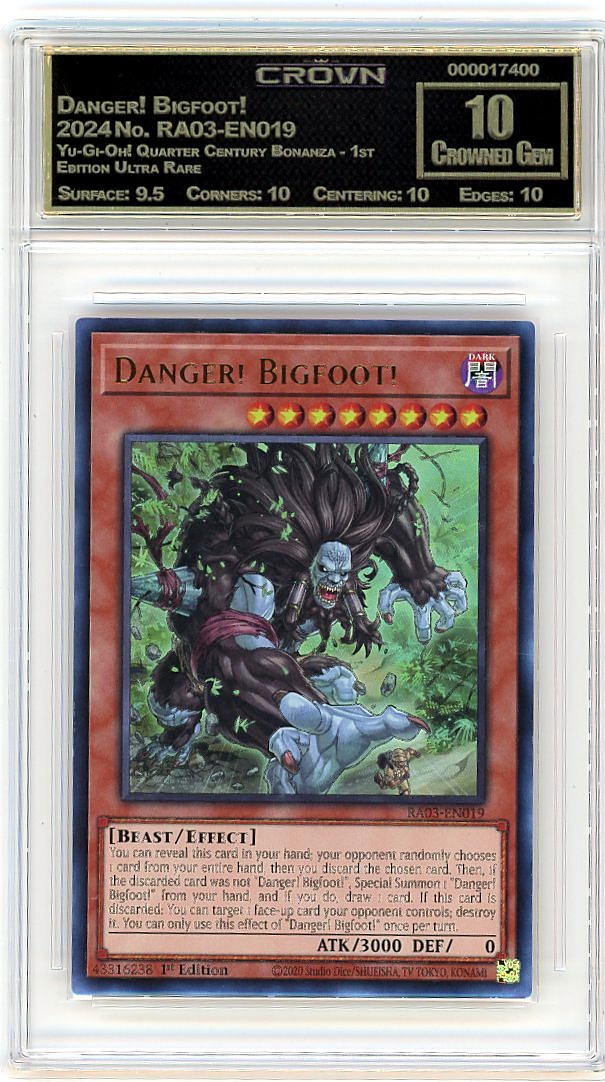 Danger! Bigfoot!