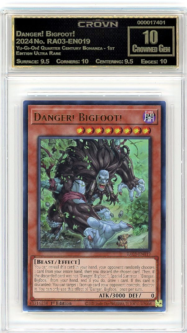 Danger! Bigfoot!