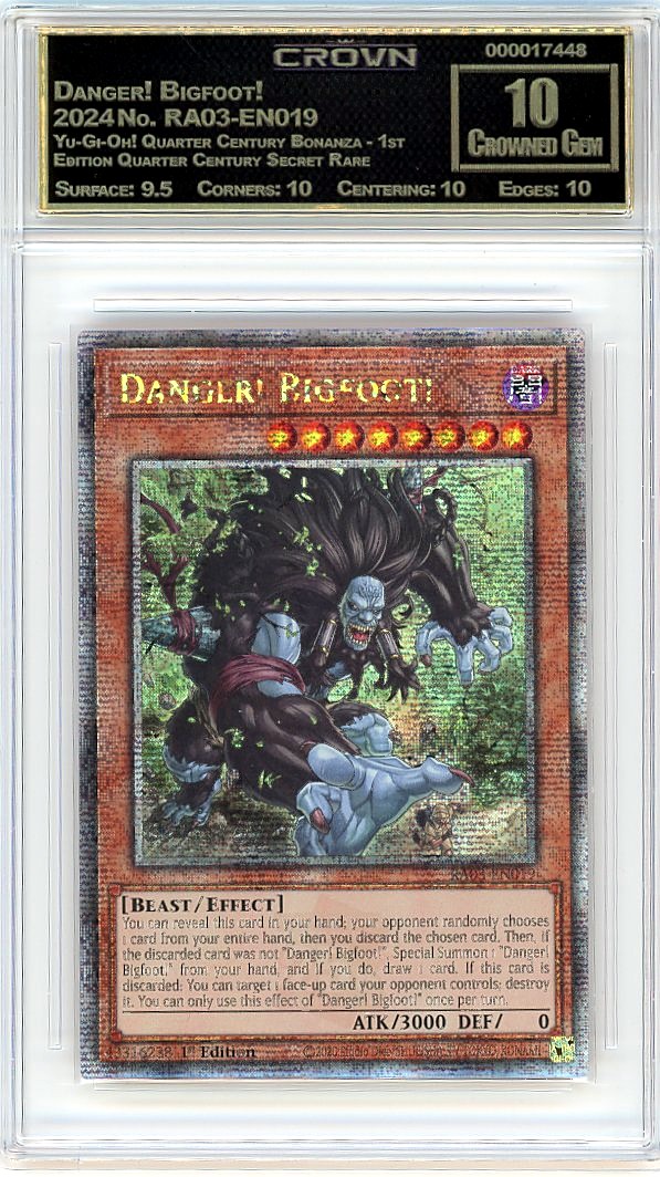 Danger! Bigfoot!
