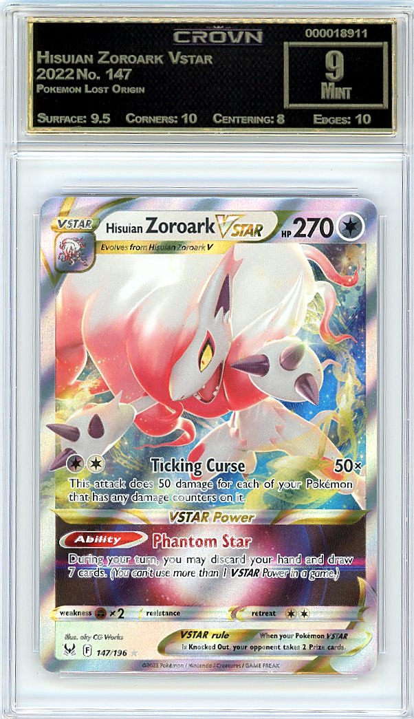 Hisuian Zoroark Vstar