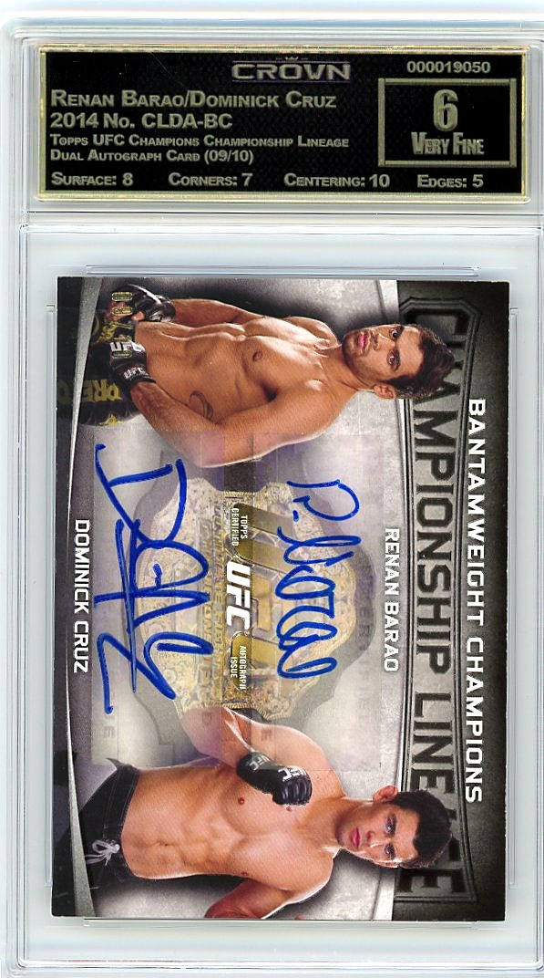 Renan Barao/Dominick Cruz