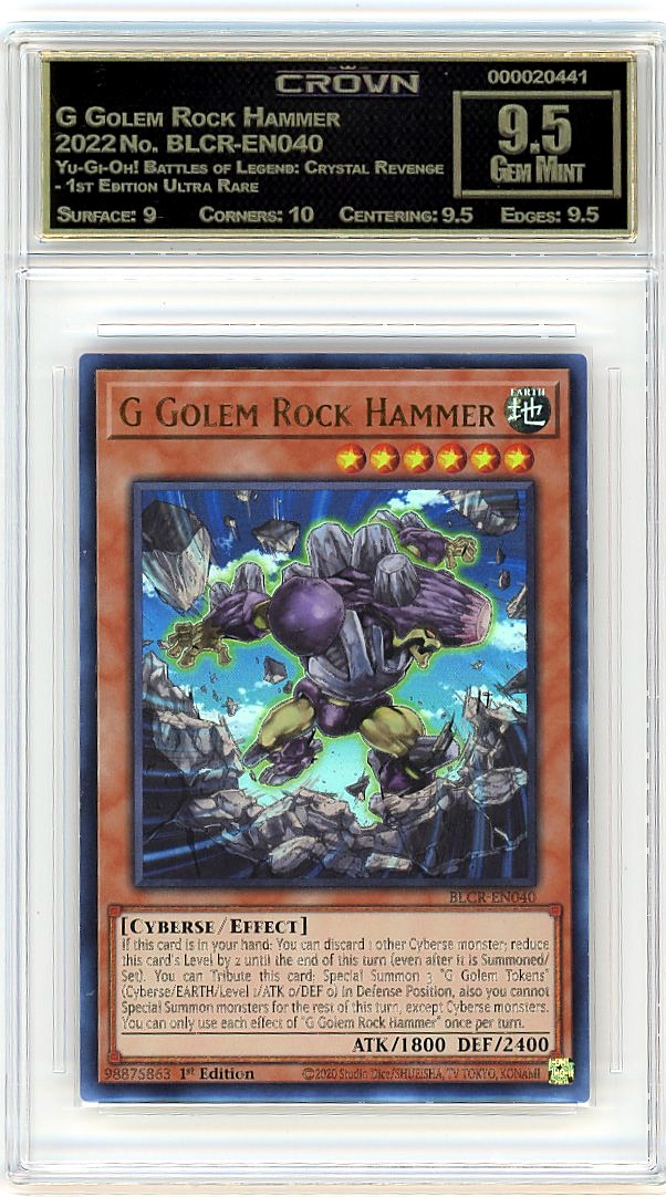 G Golem Rock Hammer