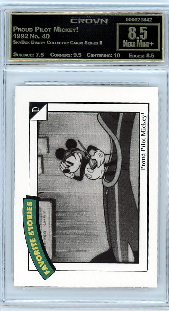 Proud Pilot Mickey!