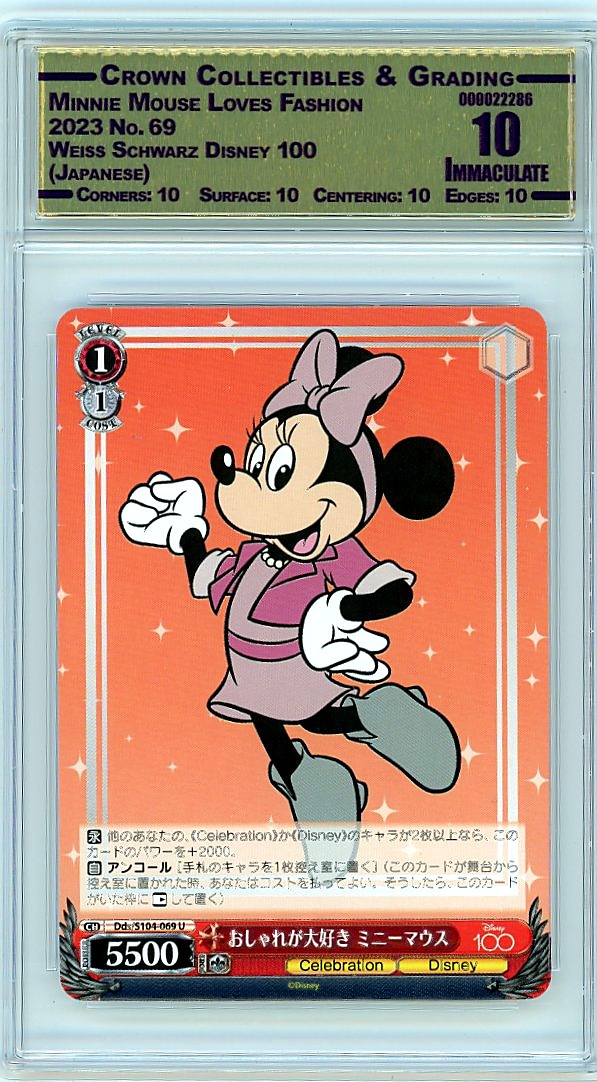 Minnie Mouse Loves Fashion