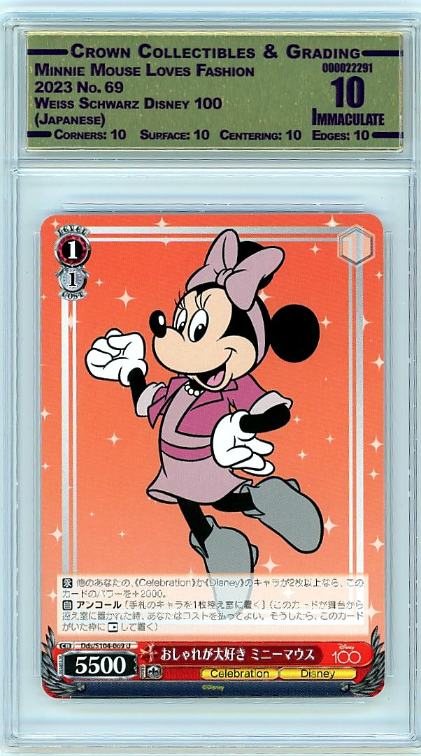 Minnie Mouse Loves Fashion