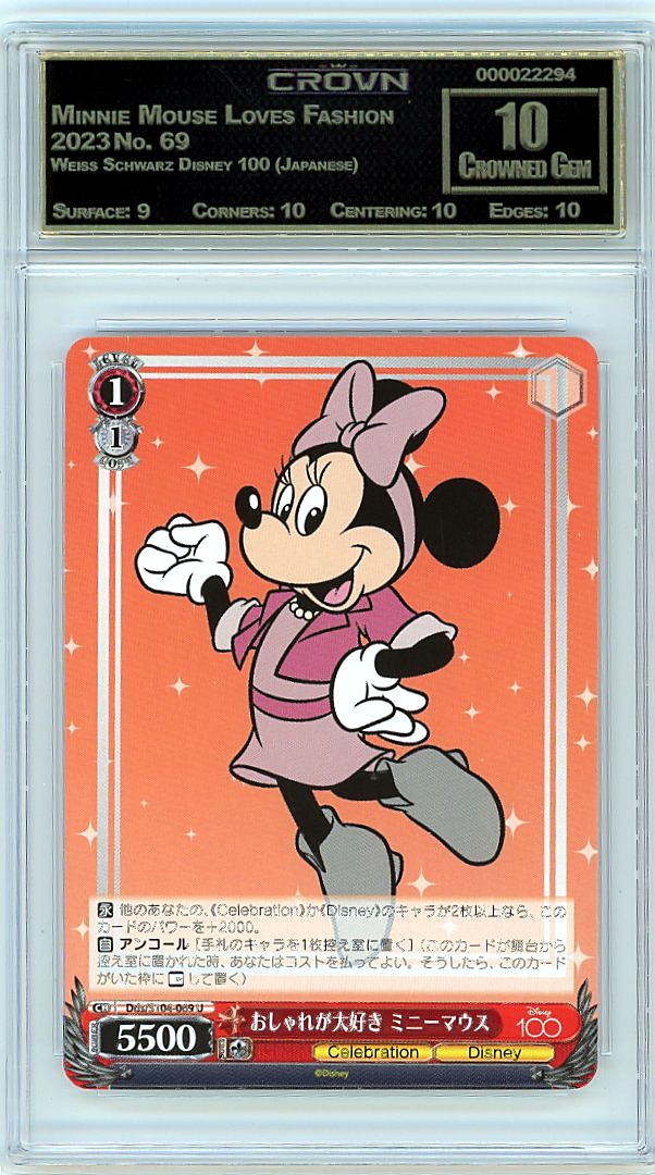 Minnie Mouse Loves Fashion
