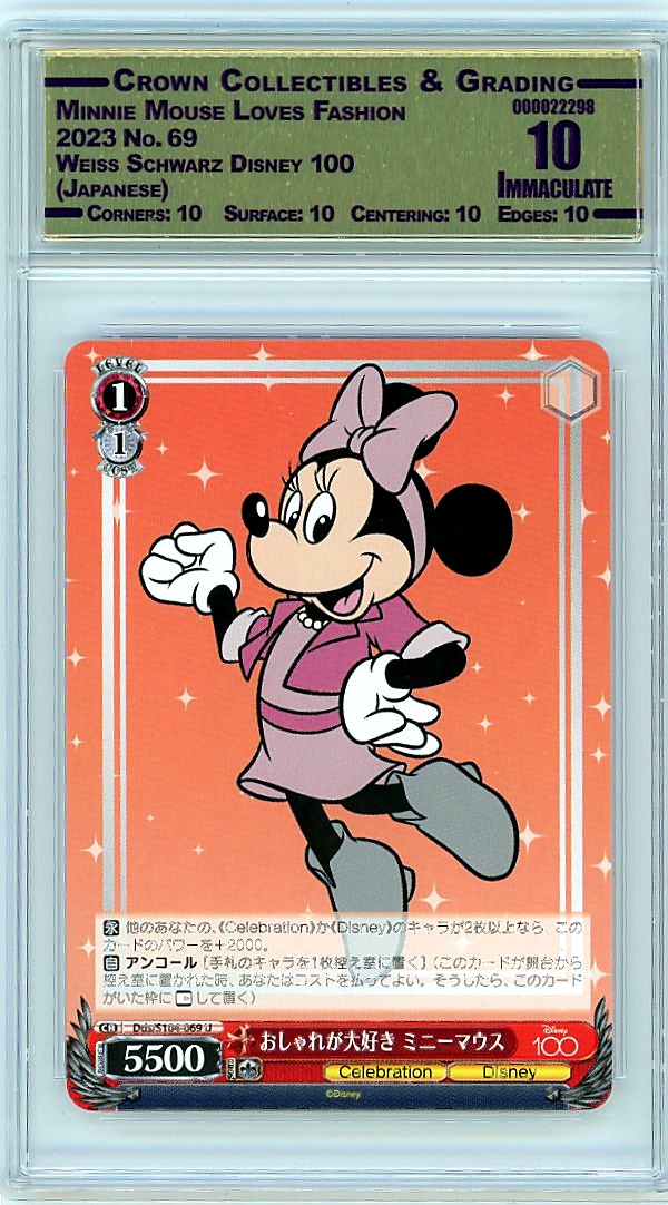 Minnie Mouse Loves Fashion