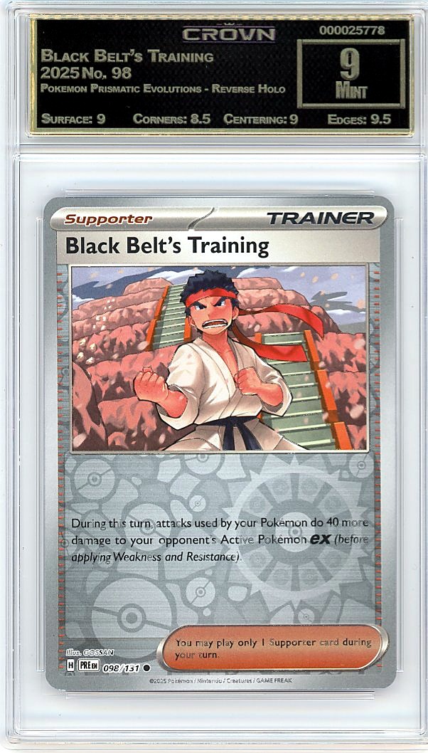 Black Belt's Training
