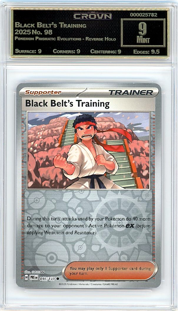 Black Belt's Training