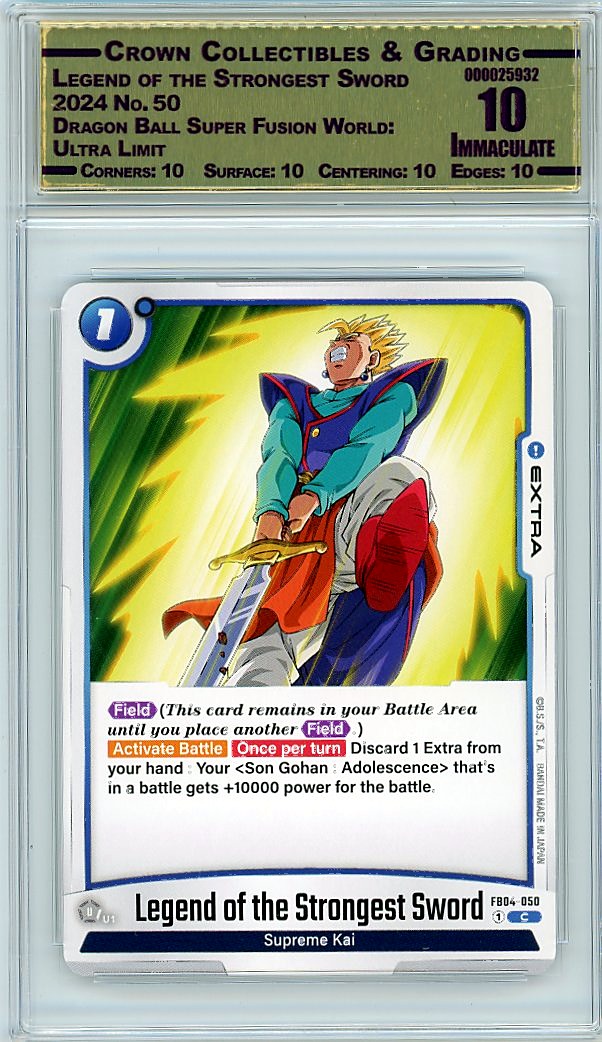 Legend of the Strongest Sword