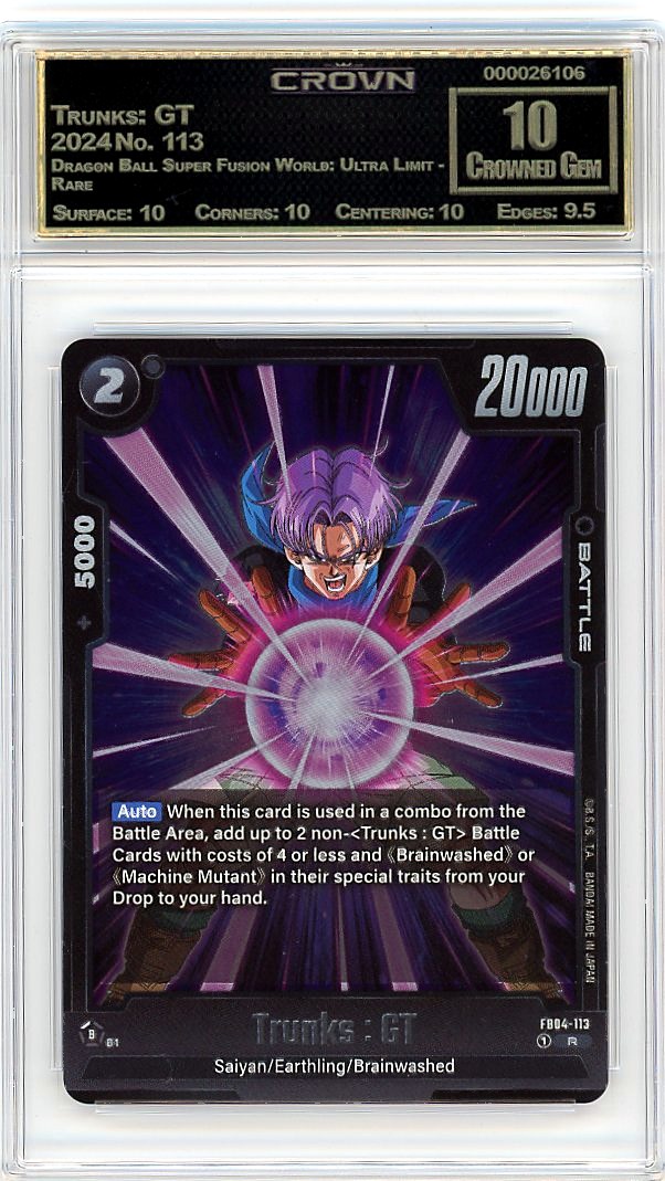 Trunks: GT