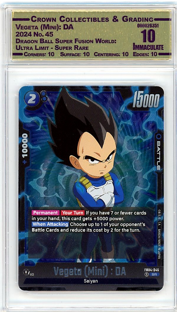 Vegeta (Mini): DA