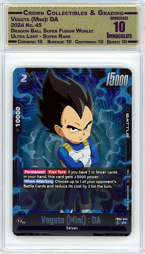 Vegeta (Mini): DA