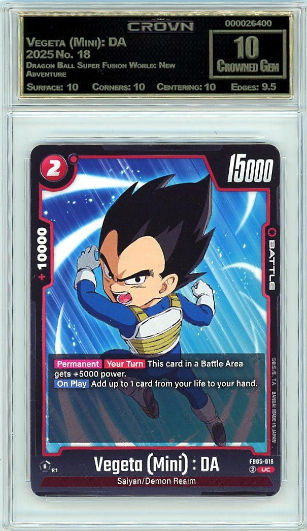 Vegeta (Mini): DA