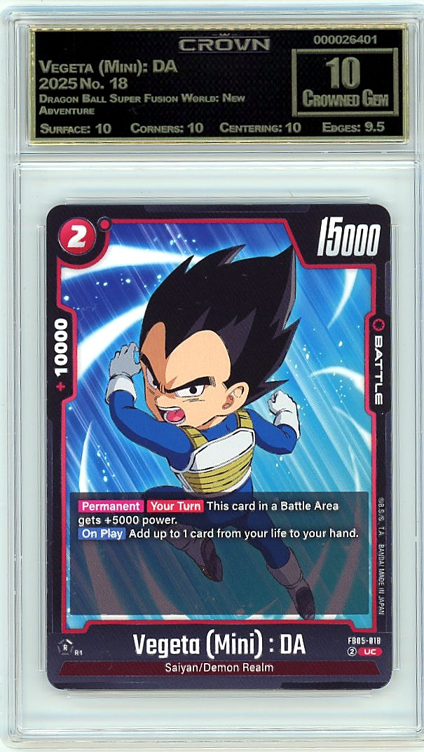 Vegeta (Mini): DA