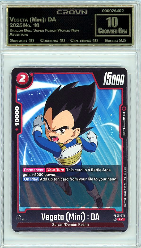 Vegeta (Mini): DA