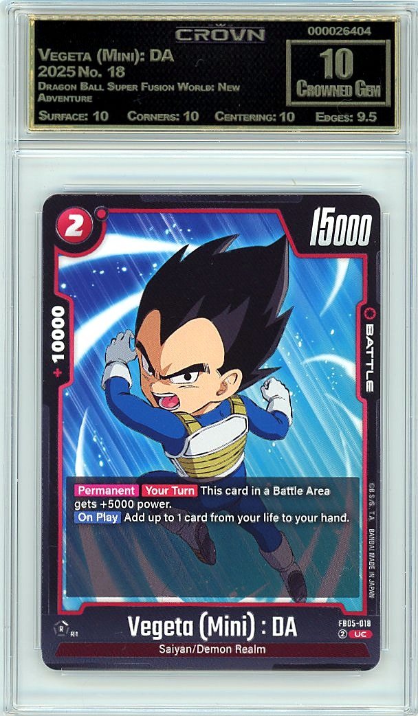 Vegeta (Mini): DA