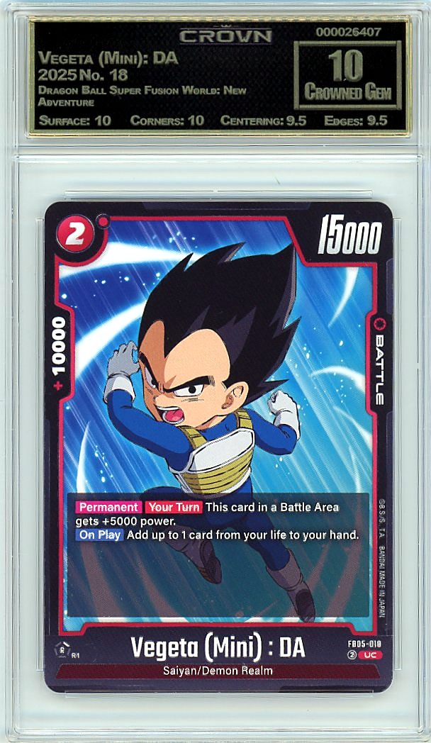 Vegeta (Mini): DA