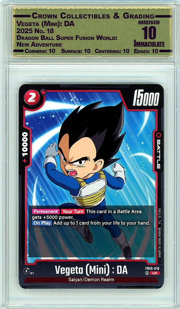 Vegeta (Mini): DA