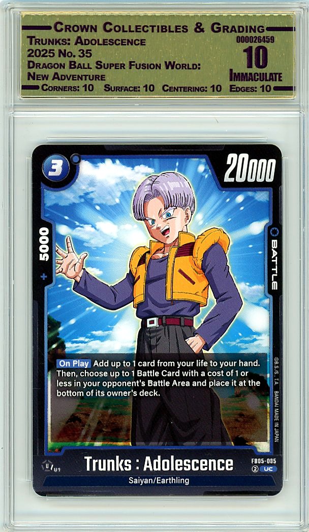 Trunks: Adolescence