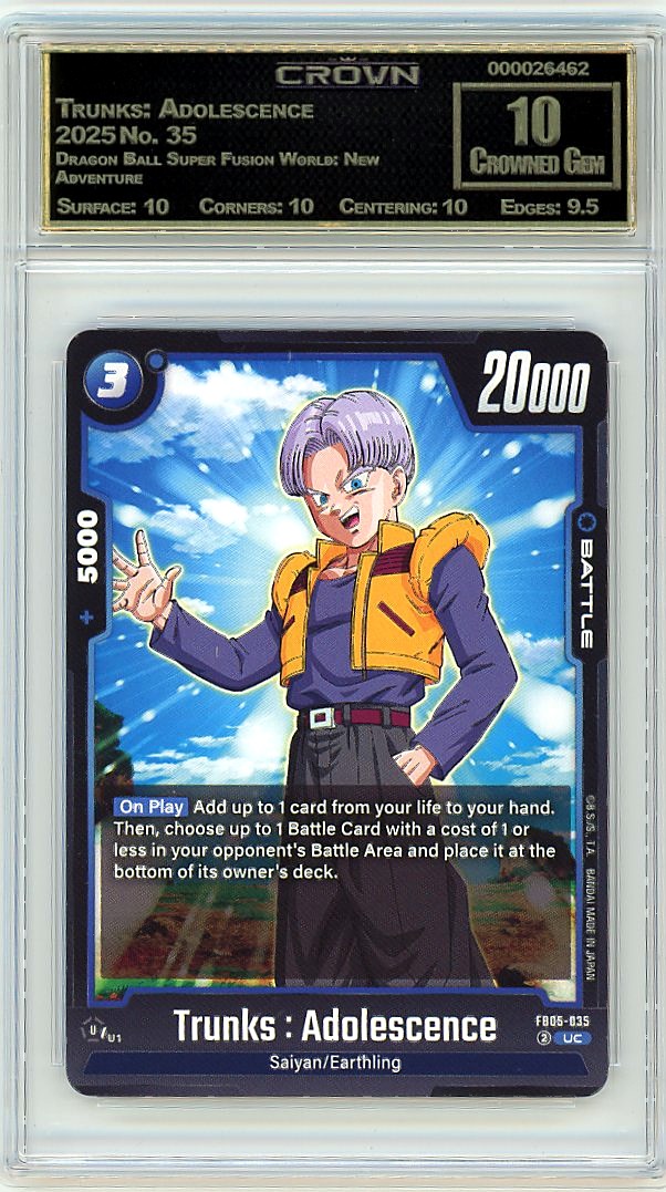 Trunks: Adolescence