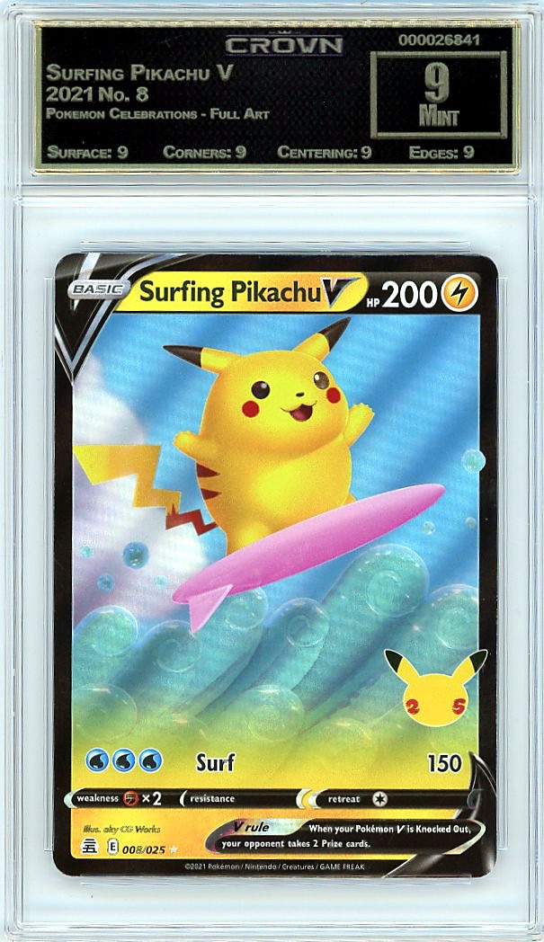 Surfing Pikachu V