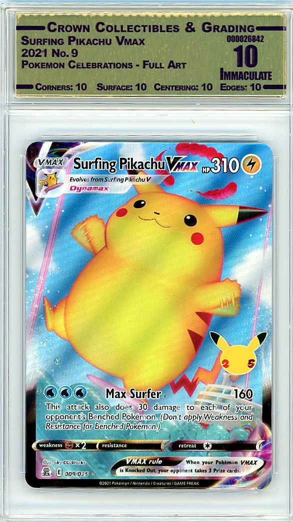 Surfing Pikachu Vmax