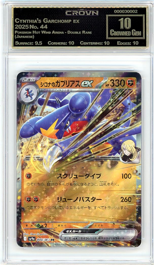 Cynthia's Garchomp ex