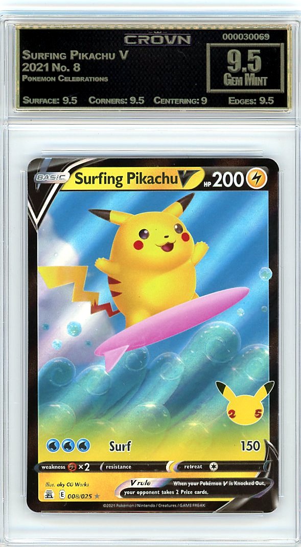 Surfing Pikachu V